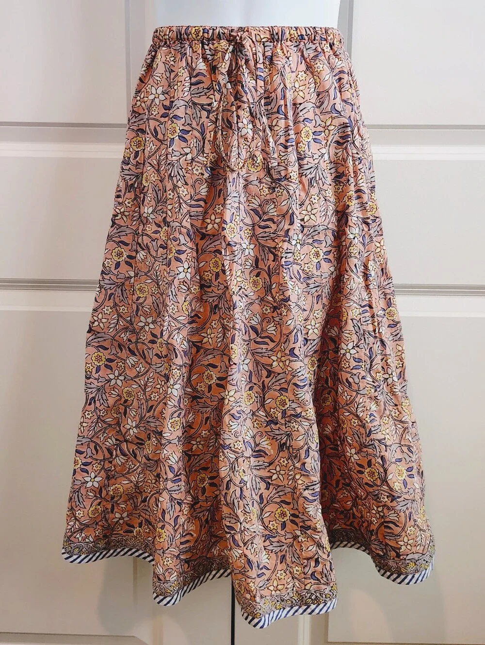 Anokhi Floral Maxi Skirt (Indian Brand)